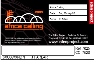 Mon billet